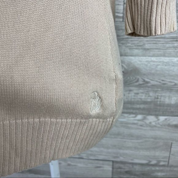 Rip Curl Cream Tan Open Front Knit Cardigan Ocean Sweater Size Small - Picture 3 of 10